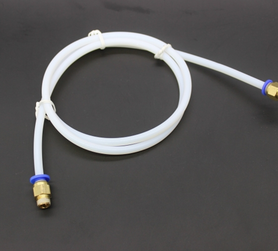 Тефлоновая трубка для 3д принтера, PTFE tube белая 2х3мм, 2х4мм, 3х4мм, 4х6мм